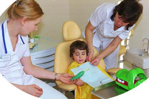 На приеме у детского стоматолога