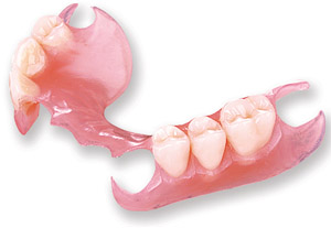частично-съемный зубной протез